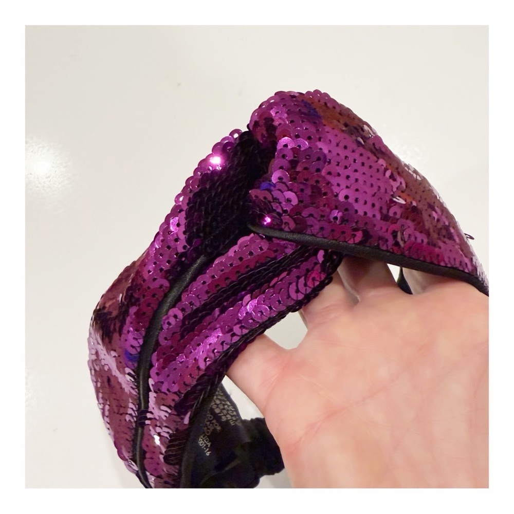 Authentic Gucci Sequin Knotted Headband - Picture 8 of 8